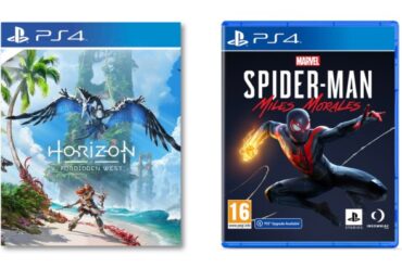 Sony ps5 launch games free upgrades ps4 spiderman miles morales horizon forbidden west