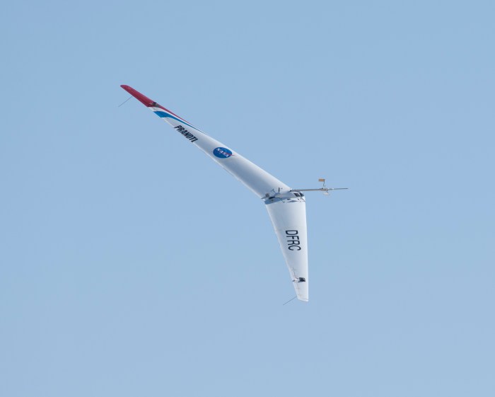 Nasa prandtl m aircraft fiberglass prototype
