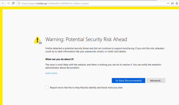 Mozilla firefox online protection class physical defense
