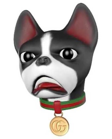Gucci chien cane celebra cinese petra courtesy