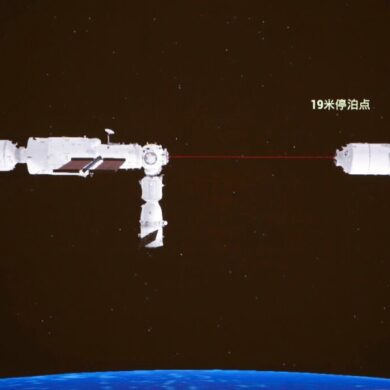 Chinese rocket plummets to earth causing one country to halt air traffic