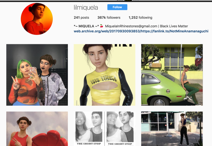 Instagram lil miquela bermuda feud pro wrestling