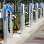 Ev charging station electric vehicles europe bmw daimler ford