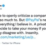 Paypal says misinformation fine policy update sent in error