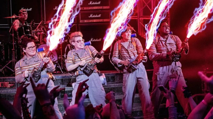 Ghostbusters answer call hubbs movie reviews