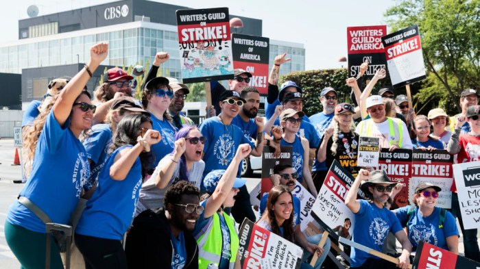 Hollywood writers strike tentative deal wga amptp