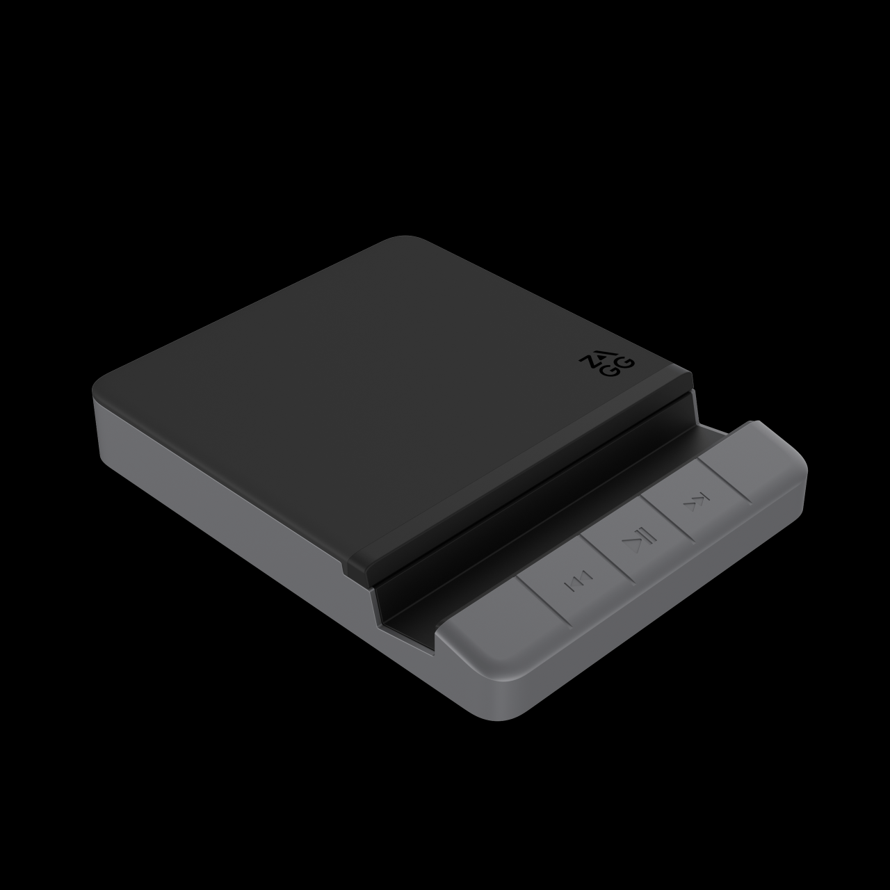 Zagg six port media hub tablet usb c playback controls