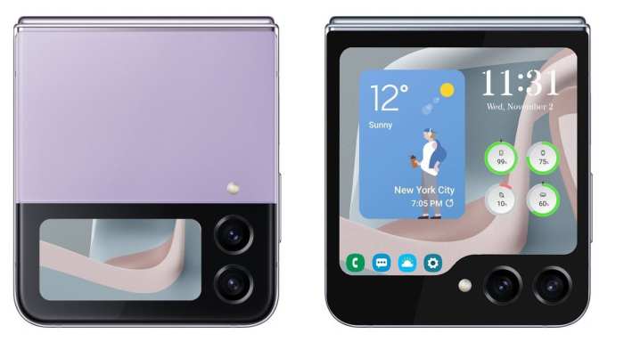 Samsung galaxy z flip fold 6 larger displays rumored