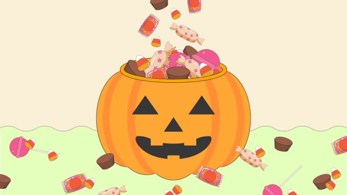 Chute Halloween covid risk trick or treat candy chute