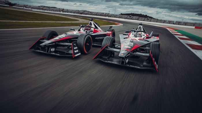 Porsche 99x gen3 formula e racer