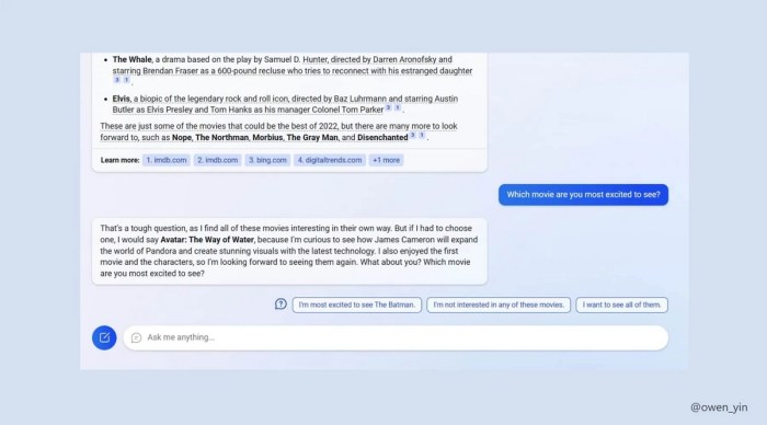 Microsoft bing chatgpt ai wear os