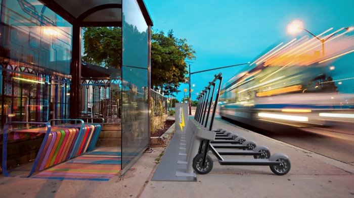 Scooters electric dockless carbon emissions study life cycle analysis