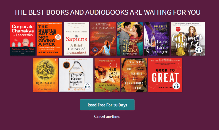 Scribd one million subscribers ebooks audiobooks reading subscription