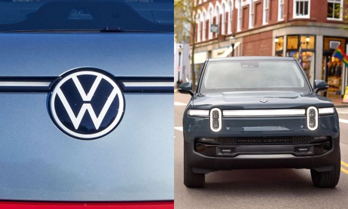 Vw rivian joint venture investment software r2