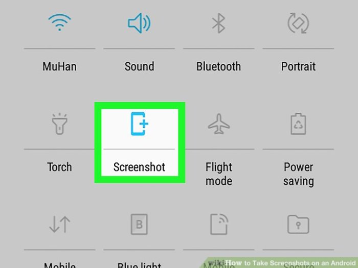 How take screenshots android p
