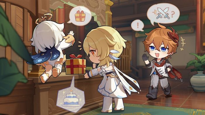 Genshin impact what do you get your birthday