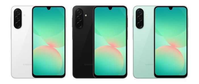 Samsung galaxy a26 renders surface online revealing its design