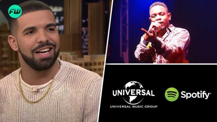 Drake withdraws kendrick umg spotify not like us legal action