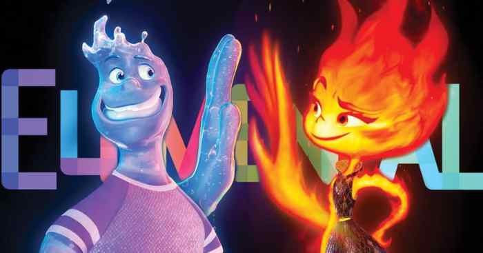 Elemental trailer pixar disney release date