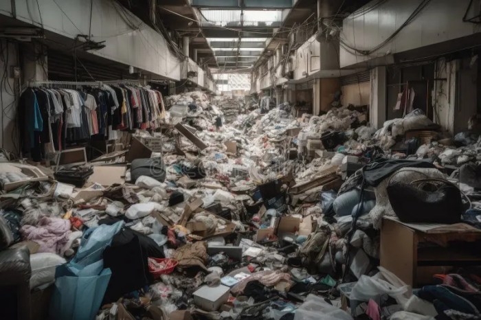 How online shopping adds to a worldwide glut of abandoned clothes
