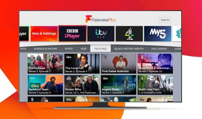 Freeview uk app stream on demand bbc itv channel 4 5