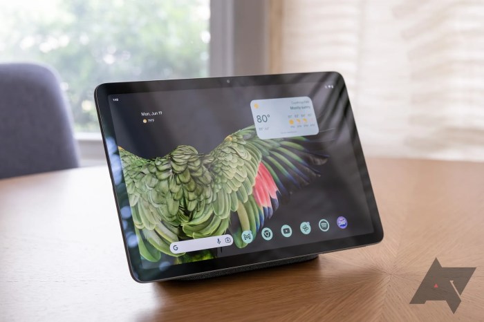 The google pixel tablet drops to its lowest price ever during amazons big spring sale dollar150 off
