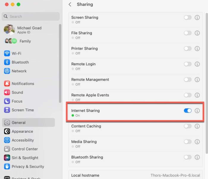 How does hotspot service work visible