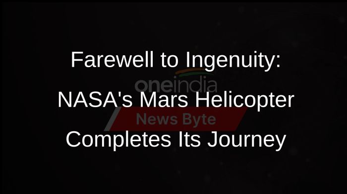 Nasa ingenuity aces fourth flight mars advance new testing