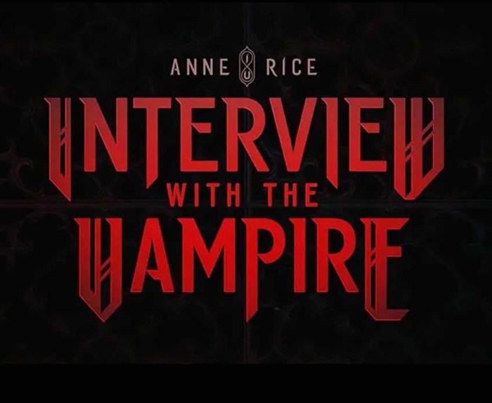 Interview with the vampire trailer anne rice