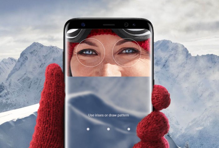 Iris samsung scanner s8 galaxy breaking laughably locking easy everyday hacked basic using items scan
