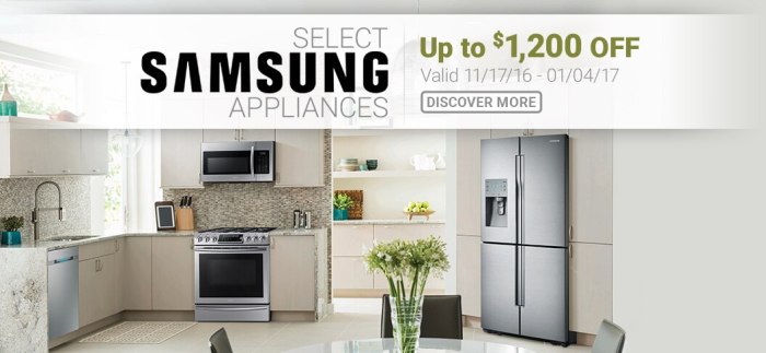 Appliances category