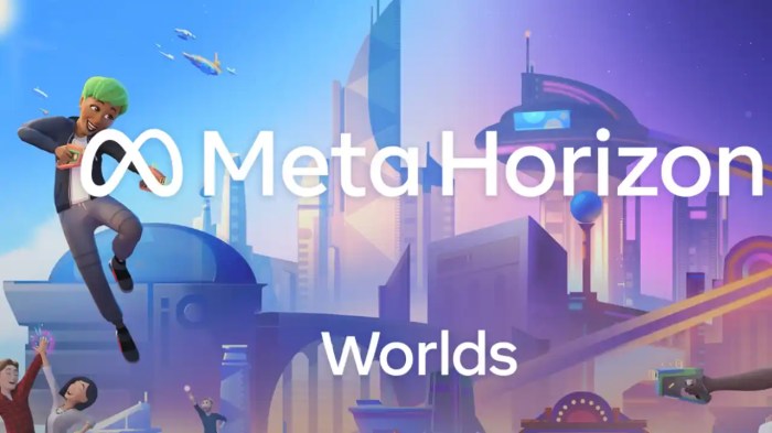Meta horizon worlds mobile app super rumble