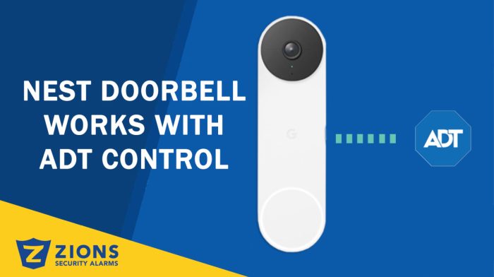 Adts spring security deal equips customers with free nest doorbell and camera