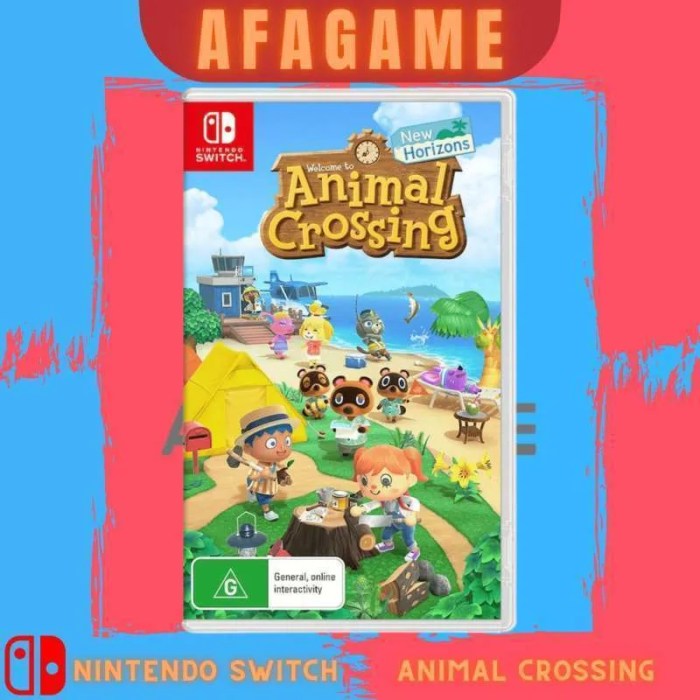 Animal crossing new horizons nintendo switch live service