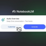 Google notebooklm audio overviews talk plus