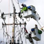 Electrical outages protected hurricane men breakage