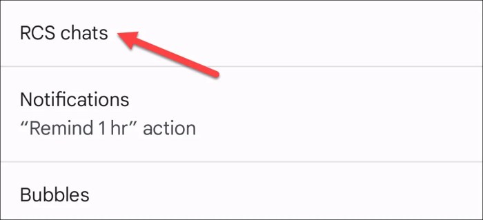 Google messages rcs issues