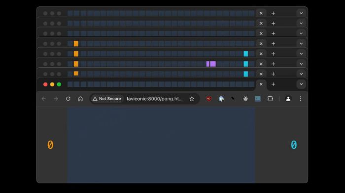 Pong chrome browser tabs nolen royalty