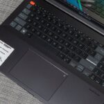 Asus zenbook pro 16x oled hinge laptop raise keyboard dial