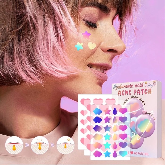 Yayiaclooher Acne Patches, Pimple Patches,Hydrocolloid Acne Stickers ... How hydrocolloid bandage acne stickers work