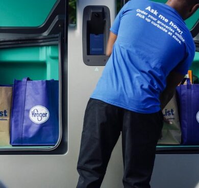 Ford walmart postmates self driving grocery delivery miami