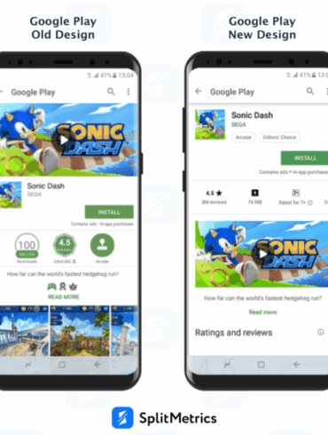 New play store design rolling out users now