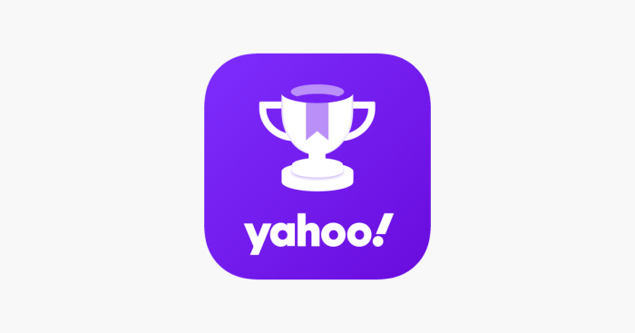 Yahoo fantasy football sports app redesign