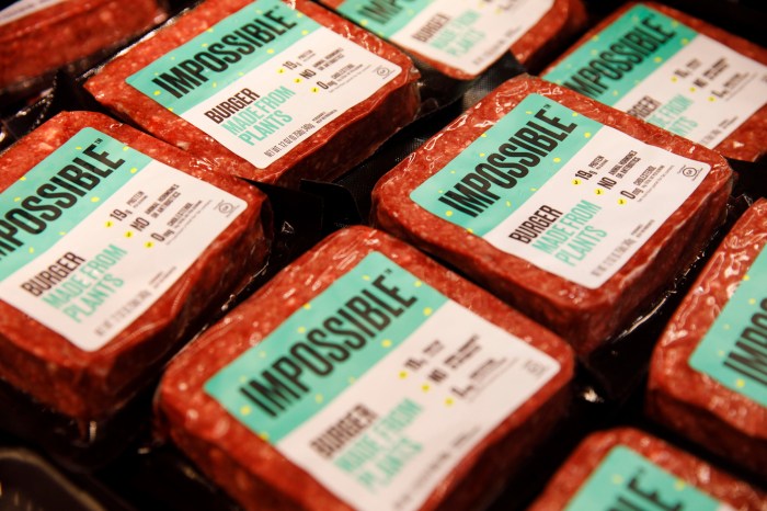 Impossible foods plant based meat free east coast stores fairway wegman