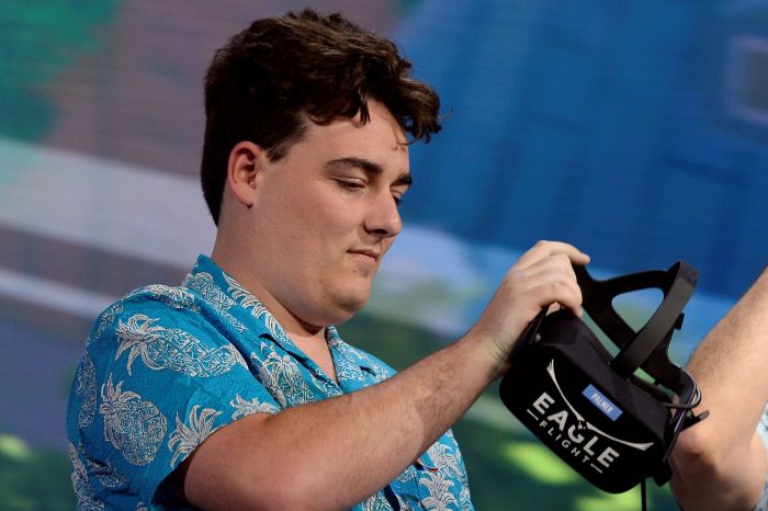 Palmer luckey oculus leaving vox djansezian kevork Steve ballmer says google facebook should engage more with regulators and palmer luckey decries partisanship