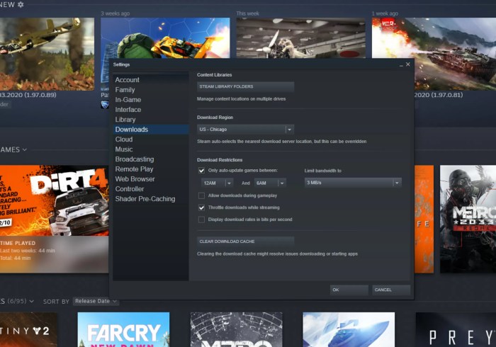 Steam auto how disable updates appuals update Valve delay steam auto updates preserve bandwidth coronavirus