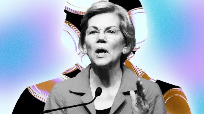 Elizabeth warren targets crypto money laundering with new bill