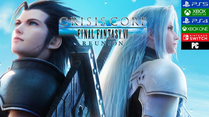 Crisis core reunion brings a lost final fantasy 7 classic into the modern age