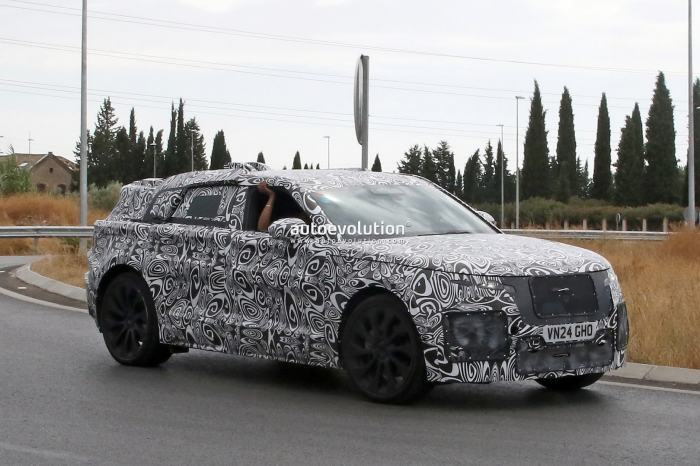 Range rover ev prototype teaser waiting list