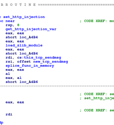 Http iframe injecting linux rootkit
